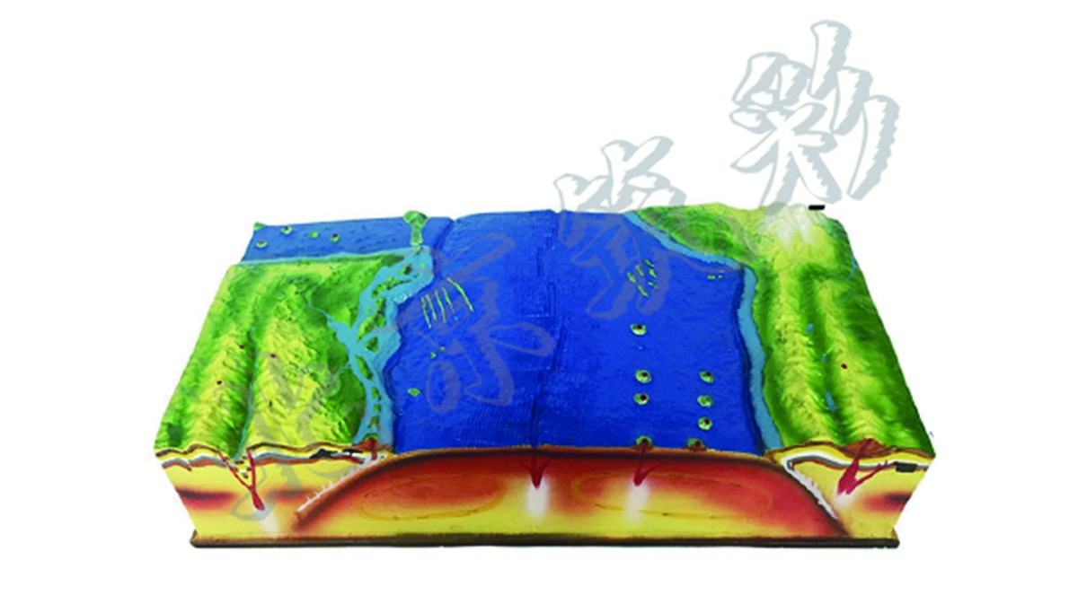 板块模型-板块结构及地表模型