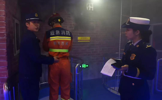 VR火场逃生系统更好的为消防安全教育提供便利