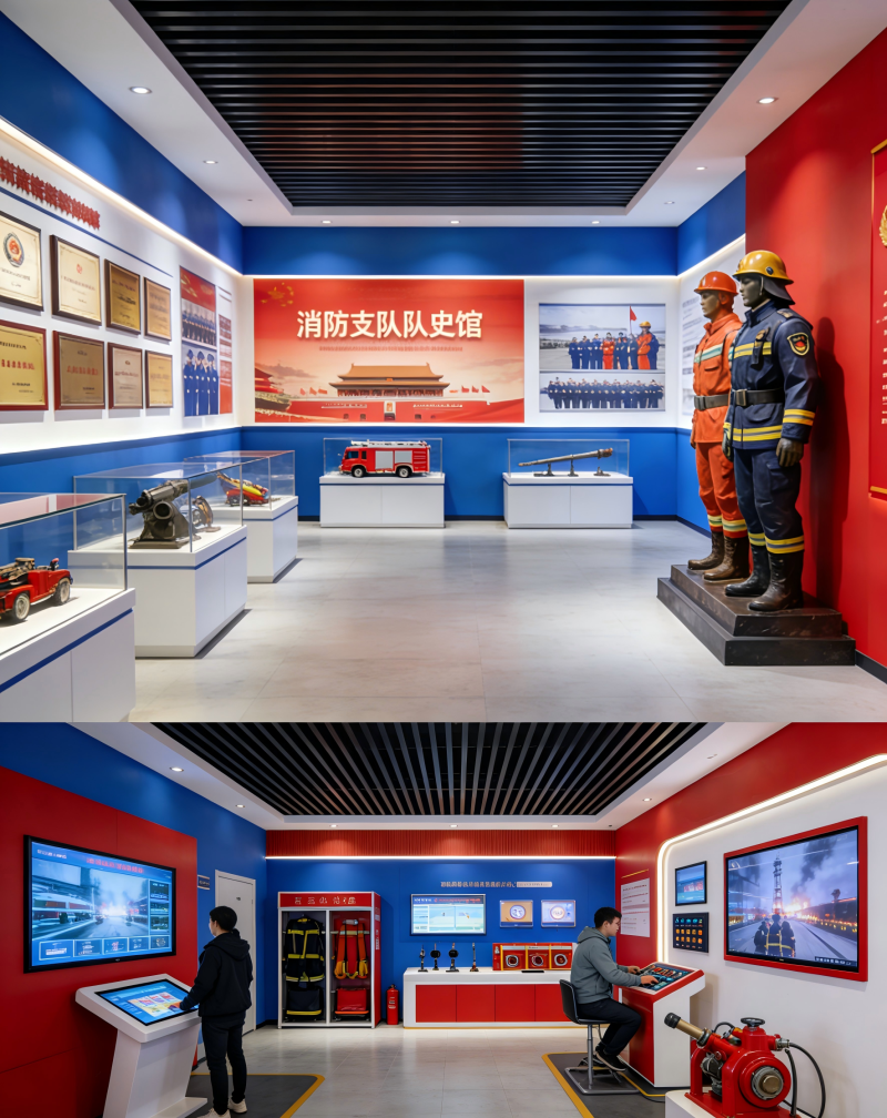 消防队队史馆设计
