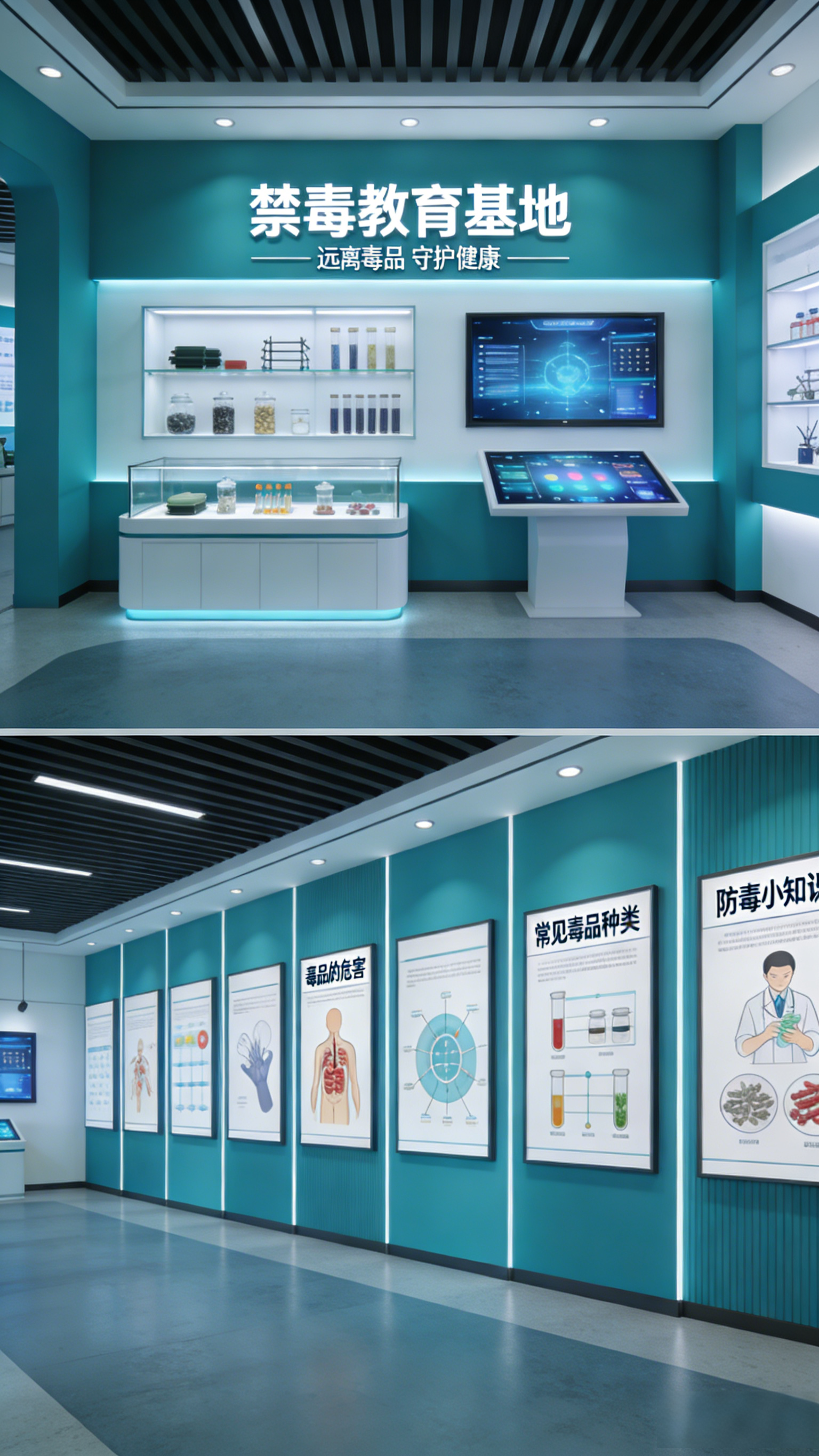 禁毒教育基地设计沉浸式建设预防教育空间