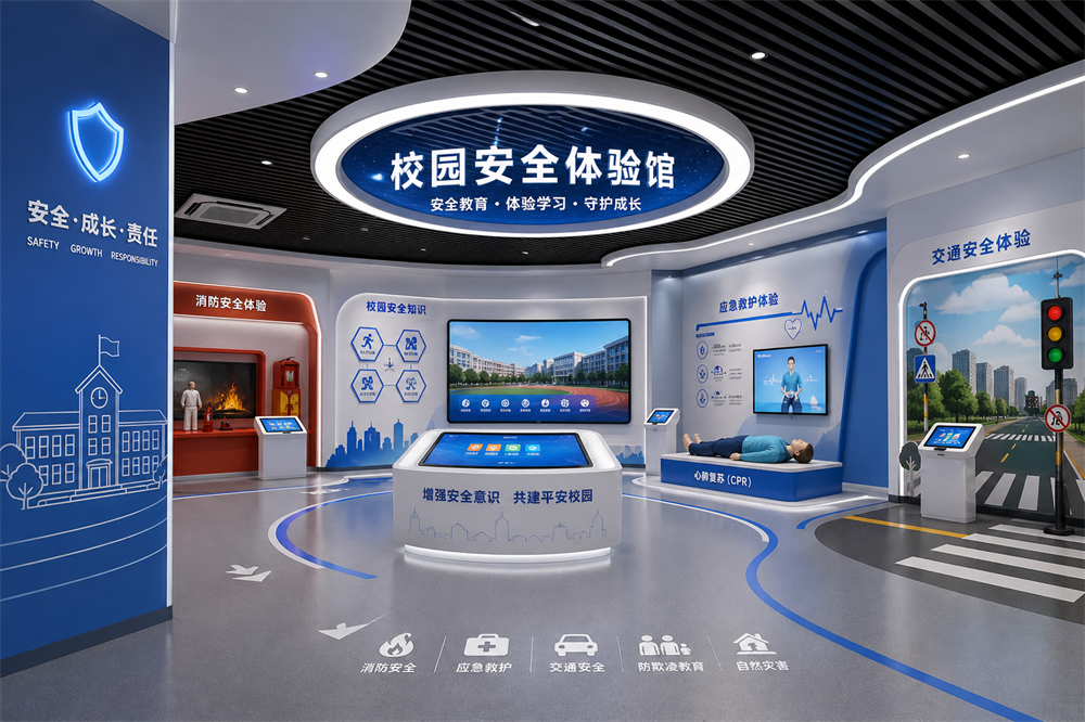 校园安全体验馆建设设计如何真正落地见效