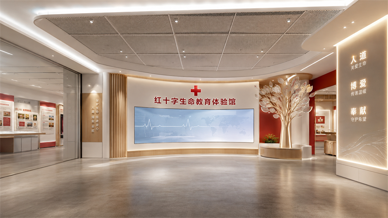 红十字生命教育体验馆设计打造生命教育空间