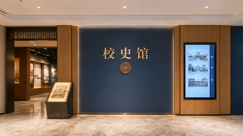 校史馆设计把校园记忆变成可阅读的空间