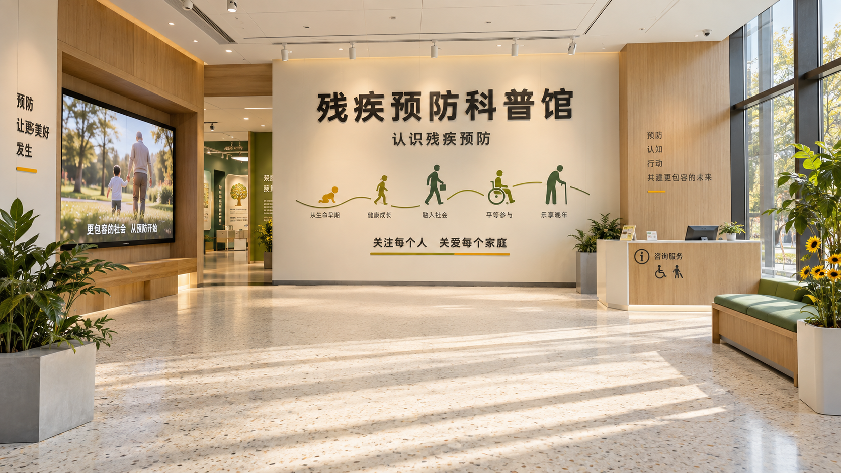 残疾预防科普馆 让设计走进生活