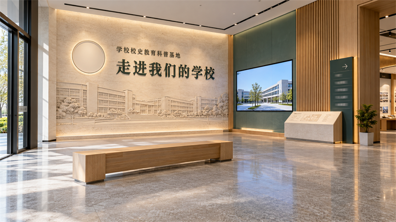 学校校史教育科普基地让学生走进校史