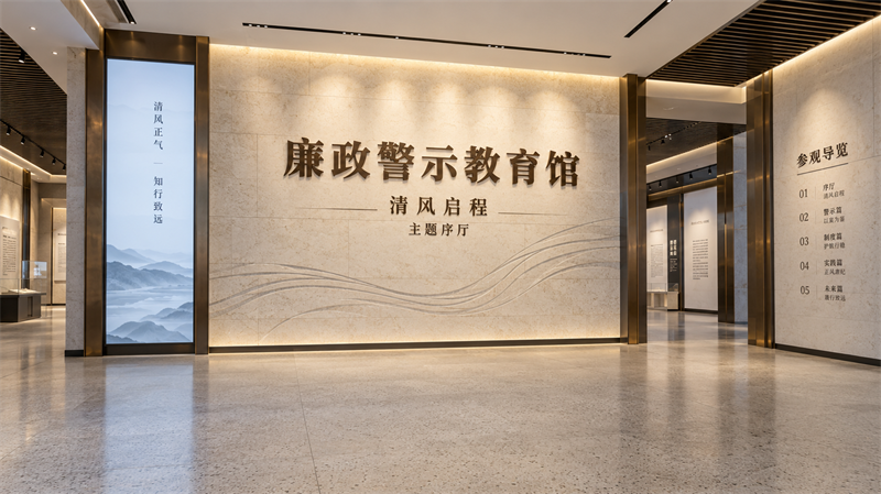 廉政警示教育馆的设计分寸